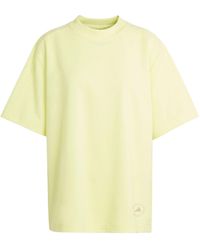 adidas - (Wmns) By Stella Mccartney Logo T-Shirt Asia Sizing - Lyst