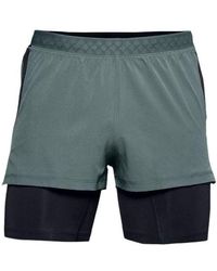 Under Armour - Rush 2-In-1 Running Shorts - Lyst