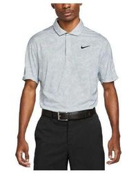 Nike - Tiger Woods Dri-Fit Adv Contour Print Polo Shirt - Lyst