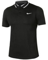 Nike - Casual Sports Logo Pattern Printing Short Sleeve Polo Shirt - Lyst