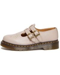 Dr. Martens - Dr. Martens 8065 Mary Jane Parchment Beige - Lyst