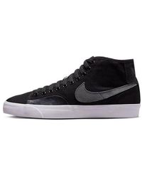 Nike - Sb Blazer Court Mid Prm /Anthracite' - Lyst