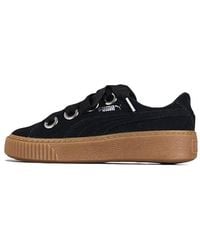 PUMA - (Wmns) Platform Kiss Suede - Lyst