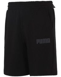 PUMA - Modern Basics Sweat Shorts 9" - Lyst