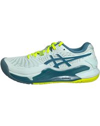 Asics - (Wmns) Gel Resolution 9 Wide 'Soothing Sea Gris' - Lyst