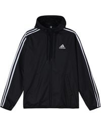 adidas - Casual Sports Woven Hooded Windproof Jacket - Lyst