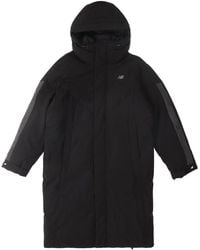New Balance - Street Style Long Down Jacket - Lyst
