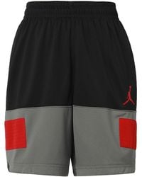 Nike - Basketball Sports Contrasting Colors Quick Dry Breathable Shorts - Lyst