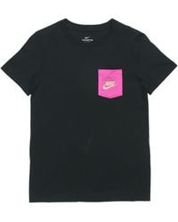 Nike - (Wmns) As W Nsw Tee Contrasting Colors Logo Short Sleeve - Lyst