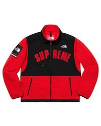 Supreme - Ss19 X The North Face Arc Logo Denali Fleece Jacket - Lyst