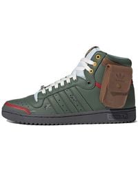 adidas - X Star Wars Top Ten Hi 'Boba Fett' - Lyst