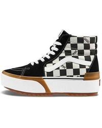 Vans - Sk8-Hi Stacked 'Checkerboard' - Lyst