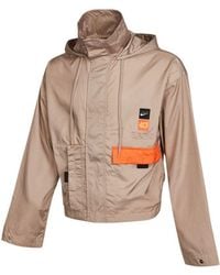 Nike - Kd Swoosh Embroidered Pattern Woven Basketball Jacket - Lyst