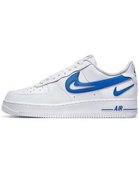 Nike - Air Force 1 '07 'Cut Out Swoosh - Lyst