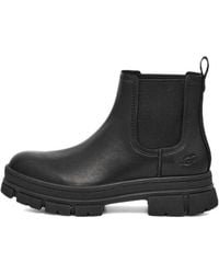 UGG - Ashton Chelsea Leather Boots - Lyst