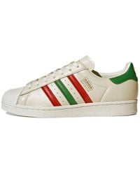 adidas - Originals Superstar Shoes 'Off Scarlet' - Lyst