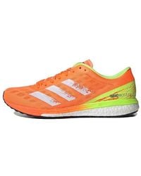 adidas - Adizero Boston 9 Orange/yellow - Lyst