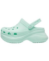 Crocs™ - (Wmns) Classic Clog Retro Thick Sole Sandals Mint - Lyst