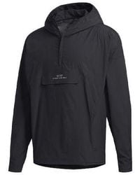 adidas - Logo Loose Casual Hooded Jacket - Lyst