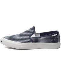 Converse - Jack Purcell Slip On Shoes - Lyst