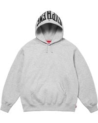 Supreme - Mirrored Logo Hooded Sweatshirt - Lyst