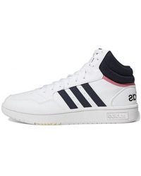 adidas - (Wmns) Hoops 3.0 Mid Classic Shoes Legend Ink' - Lyst
