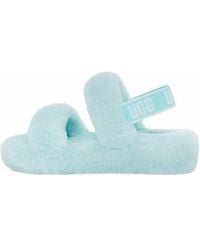 UGG - (Wmns) Oh Yeah Slide 'Sky' - Lyst
