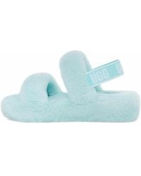 UGG - (Wmns) Oh Yeah Slide 'Sky' - Lyst