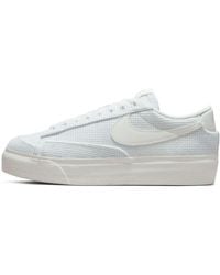 Nike - (Wmns) Blazer Low Platform Essential 'Summit Woven' - Lyst