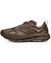 Hoka One One - X Satisfy Mafate Speed 4 Lite 'Rubber' - Lyst