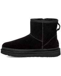 UGG - (Wmns) Classic Mini Zipper Tape Logo Boot - Lyst
