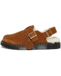 Dr. Martens - Jorge Shearling Slingback Mule - Lyst
