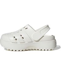 adidas - (Wmns) Adilette Clog Platform - Lyst