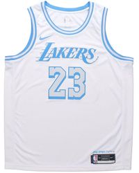 Nike - Nba Lebron James Los Angeles Lakers 2021/22 City Edition Swingman Jersey #23 - Lyst