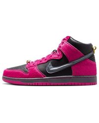Nike - Sb Dunk High 'run The Jewels Active Pink' - Lyst