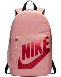 Nike - Elemental Logo Backpack 'Pinkred' - Lyst