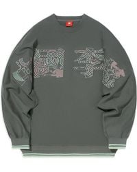 Li-ning - Stylish Loose Round Neck Pullover - Lyst