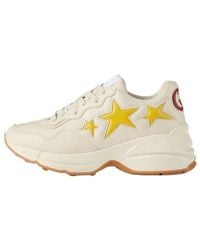 Gucci - (Wmns) Rhyton Sneakers 'Cream' - Lyst