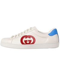Gucci - Ace 'Interlocking G - Lyst