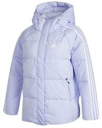 adidas - (Wmns) Faux Suede Puffy Down Jacket Asia Sizing - Lyst
