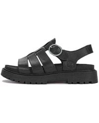 Timberland - (Wmns) Clairemont Way Fisherman Sandals Nubuck' - Lyst