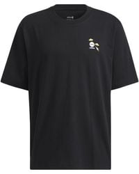 adidas - Neo M Sw Arc Slgn T Alphabet Sports Short Sleeve Couple Style - Lyst