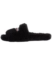 Balenciaga - Furry Slides - Lyst