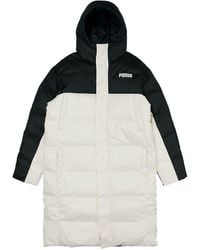 PUMA - Puffer Coat Jacket - Lyst