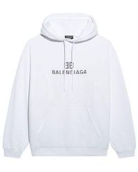 Balenciaga - Bb Pixel Medium Fit Hoodie - Lyst