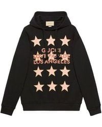 Gucci - (Wmns) Logo Love Parade Cotton Hoodie - Lyst
