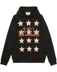 Gucci - (Wmns) Logo Love Parade Cotton Hoodie - Lyst