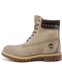 Timberland - 6 Inch Premium Waterproof Wide-Fit Boots 'Off Nubuck' - Lyst