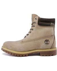 Timberland - 6 Inch Premium Waterproof Wide-Fit Boots 'Off Nubuck' - Lyst