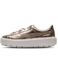 PUMA - (Wmns) Basket Platform Trace Luxe 'Dusty Coral' - Lyst